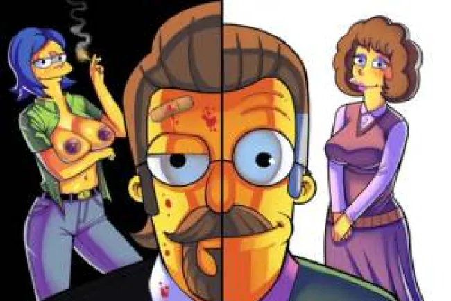 The Simpsons Bad Boy by Zoen – American Adult Comic